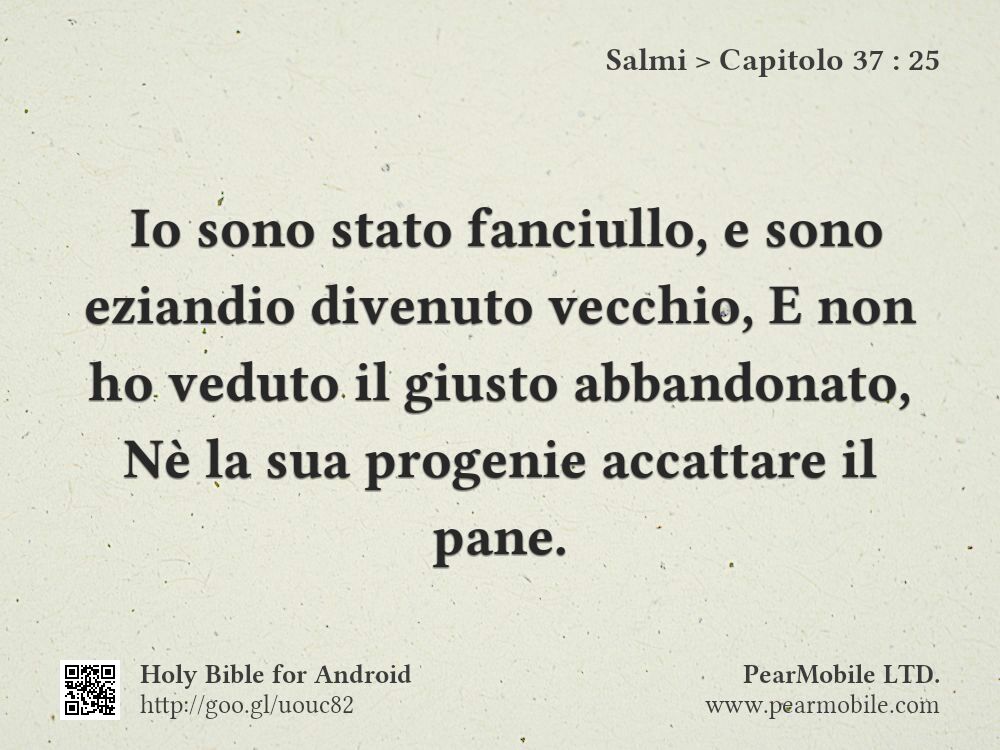 Salmi, Capitolo 37:25